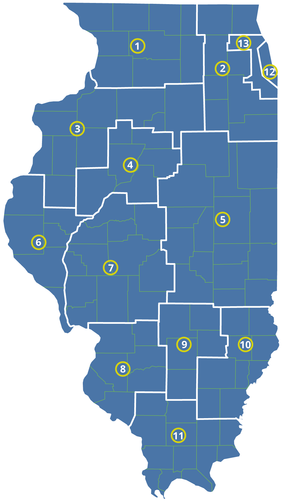 Illinois Planning and Service Areas