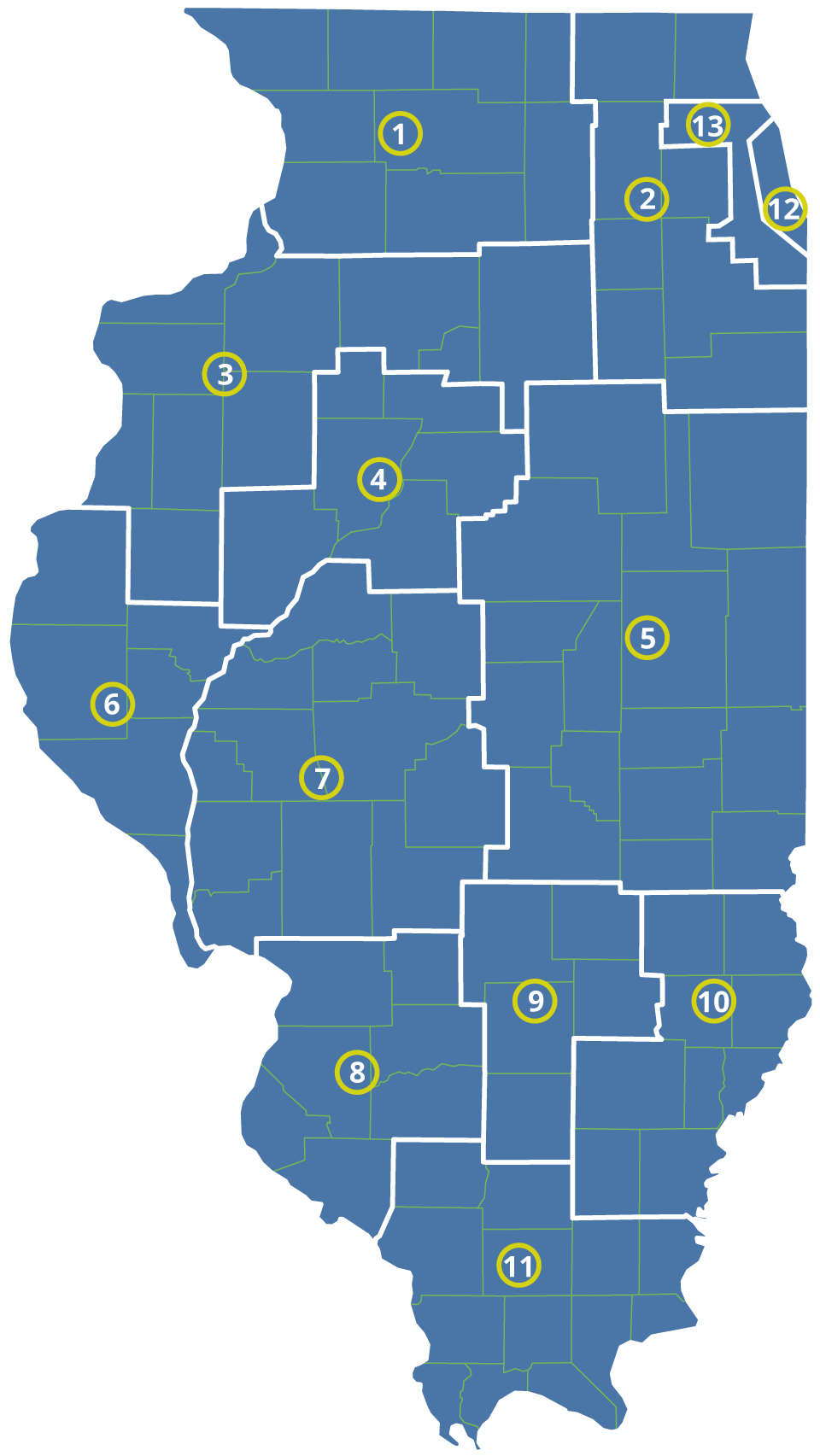Illinois Planning and Service Areas